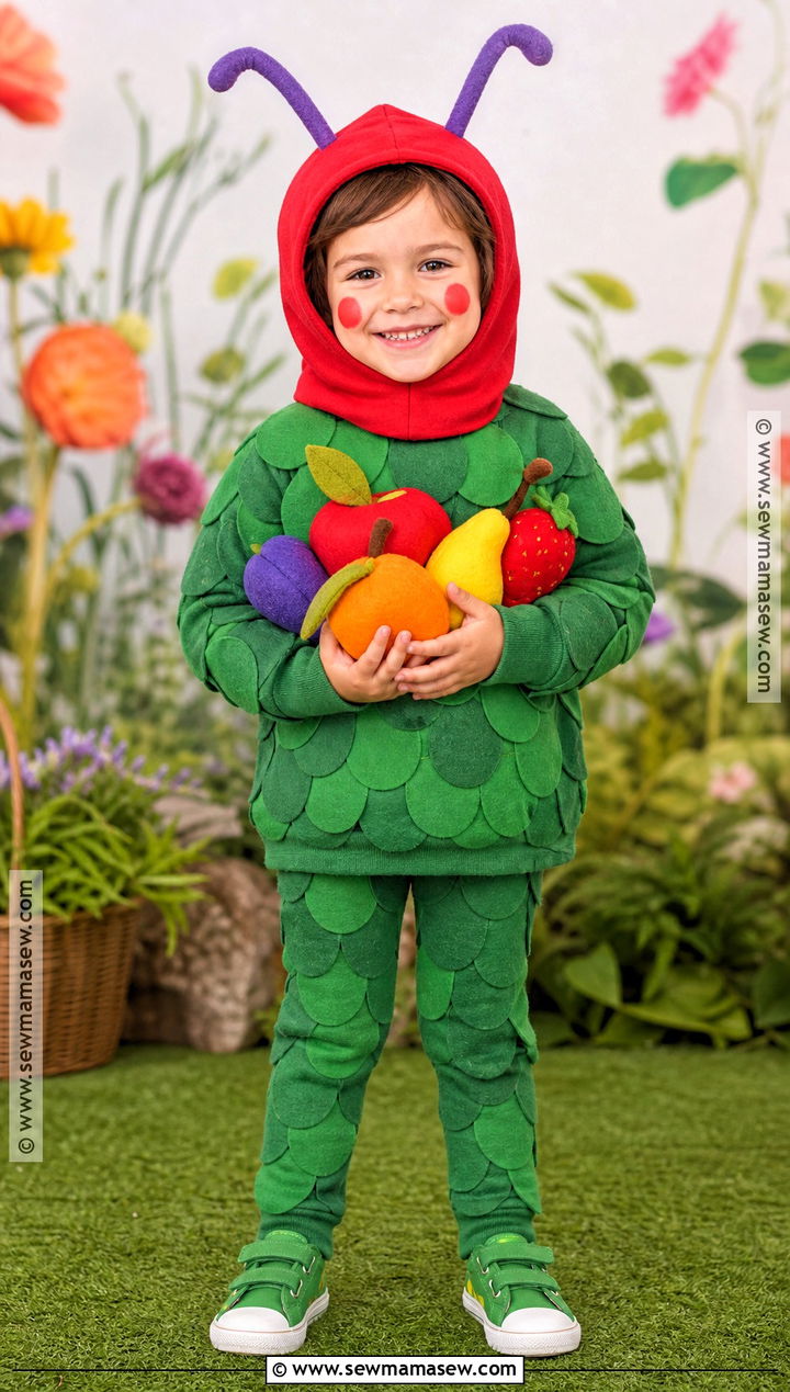 The Very Hungry Caterpillar Book Character Costume - 30 favorite book character dress up ideas