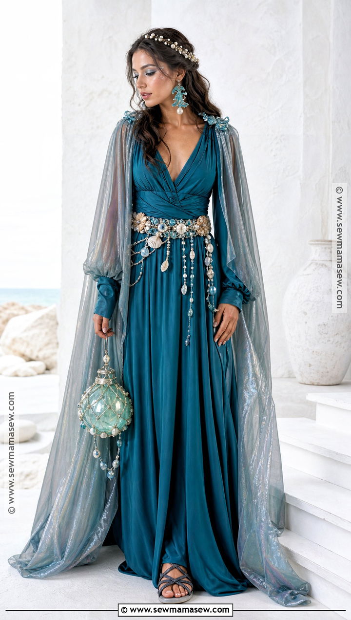 Thetis Ocean Goddess Costume - 50 greek goddess costume ideas