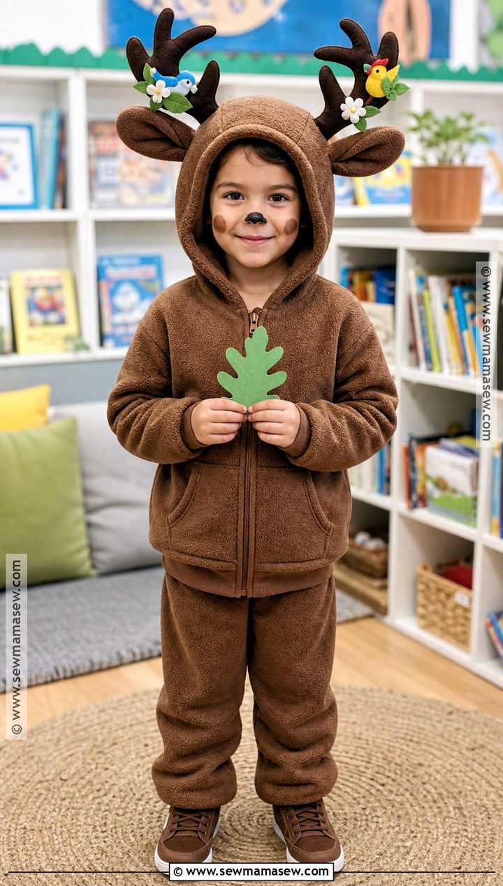 Thidwick The Big Hearted Moose Costume - 30 dr seuss week dress up ideas
