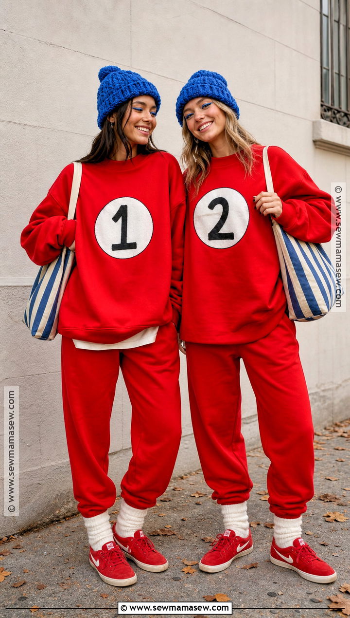 Thing One And Thing Two Sweatshirt Costume - 40 thing one and thing two costumes