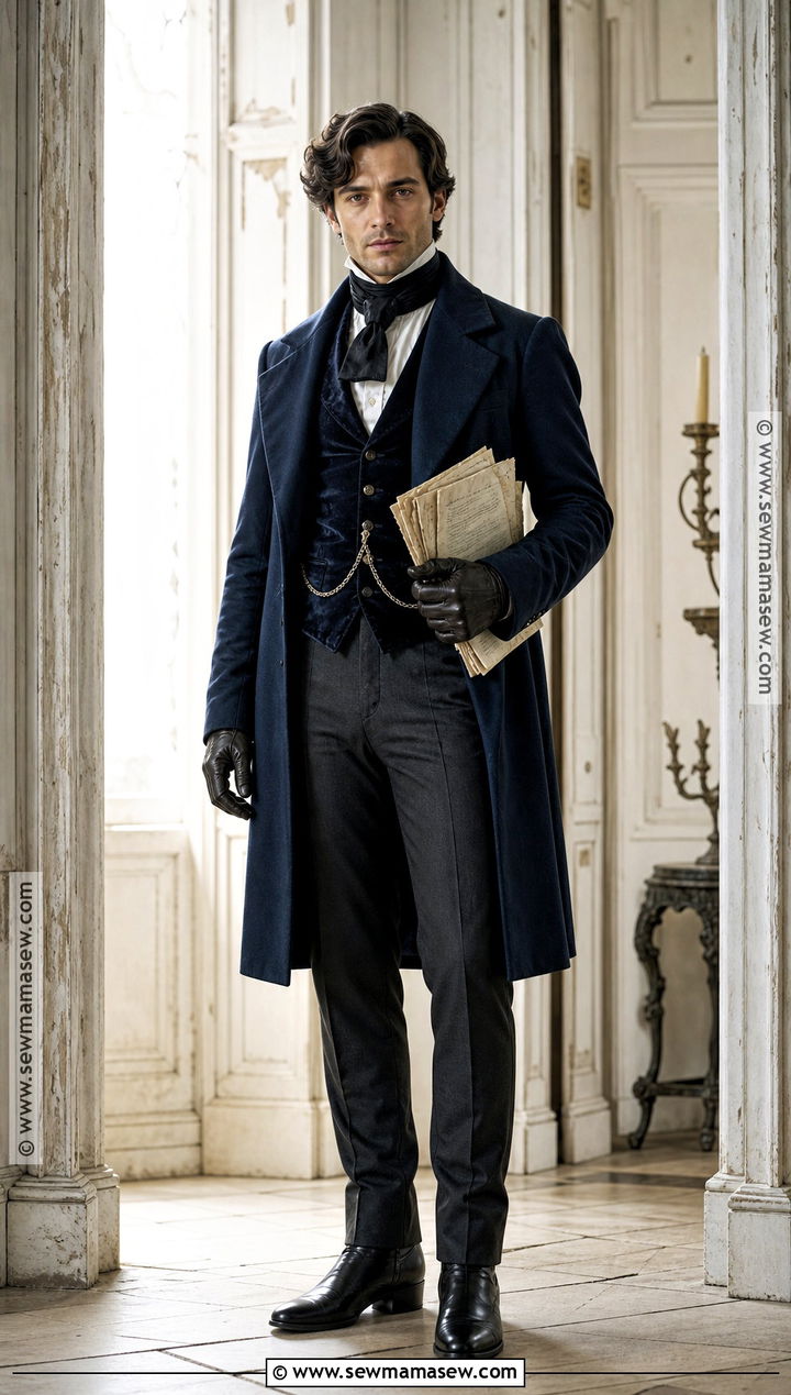 Thomas Sharpe Blue Suit Crimson Peak Costume - 30 Crimson Peak Costumes