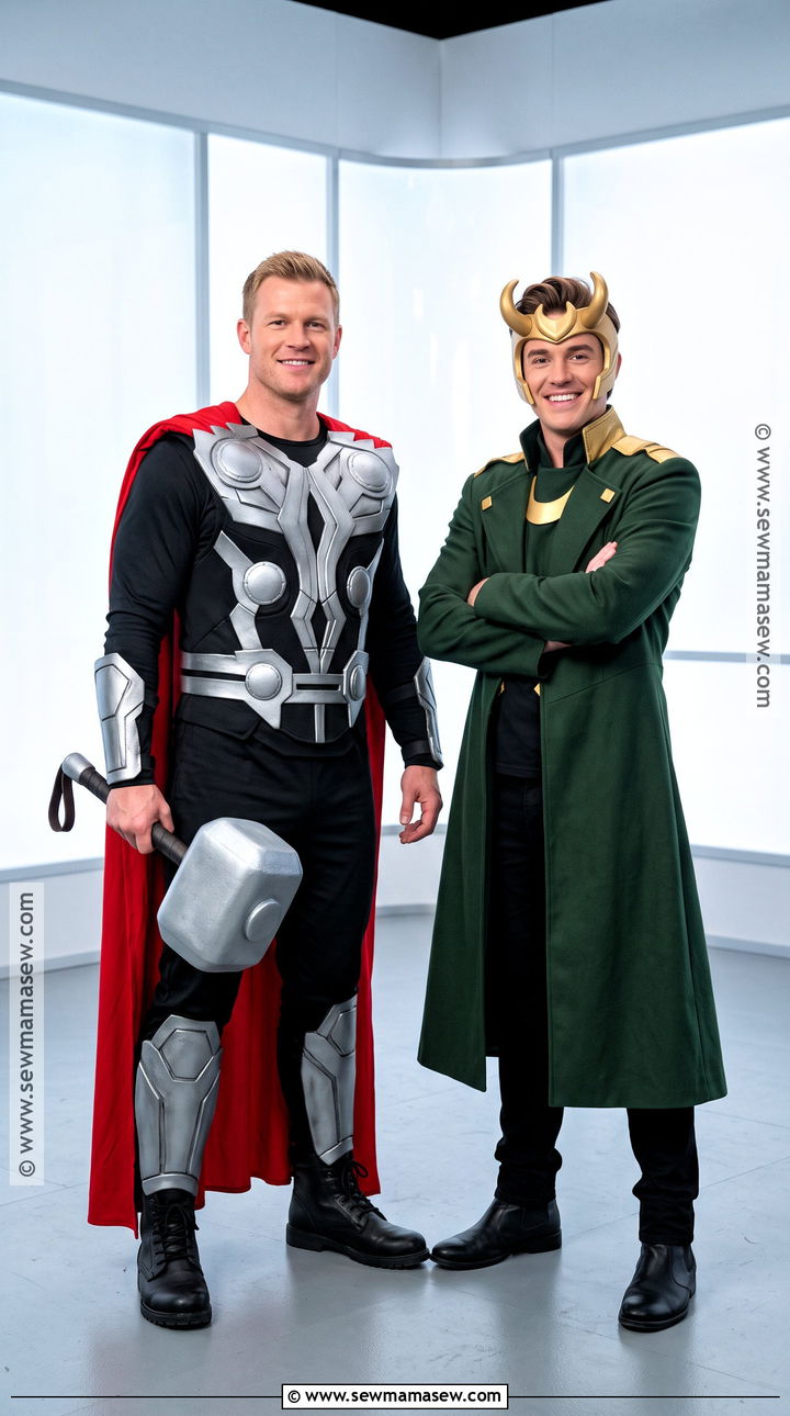 Thor And Loki Costume - 35 blonde brunette halloween costumes