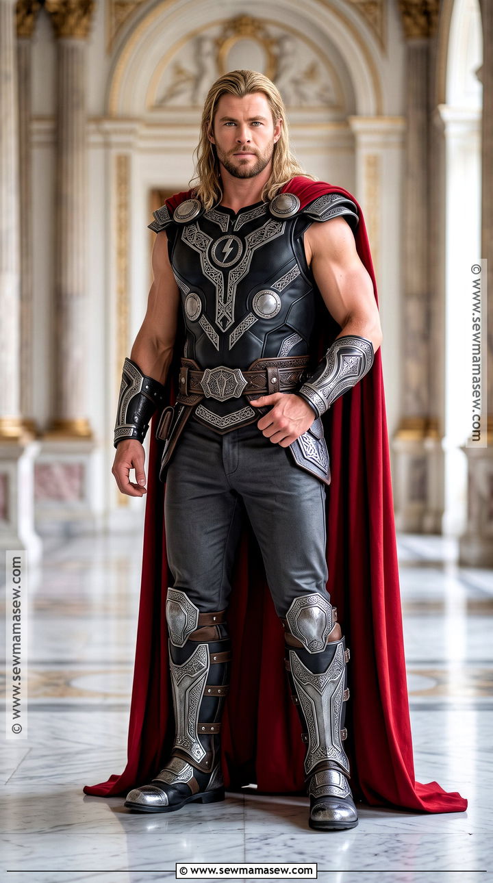 Thor Costume With Red Cape - 30 red cape costume ideas