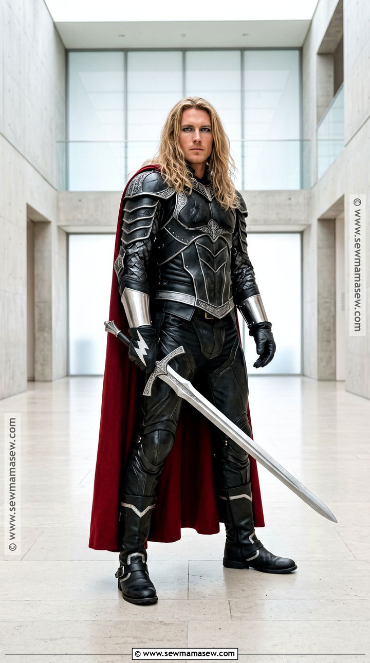 Thor Costume With Red Cape - 30 marvel costume ideas