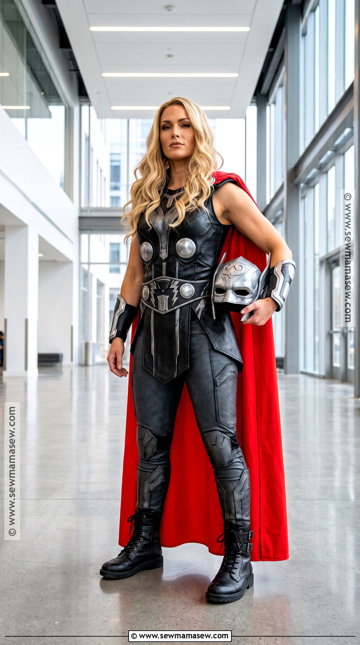 Thor Red Cape Costume - 35 costumes for blondes