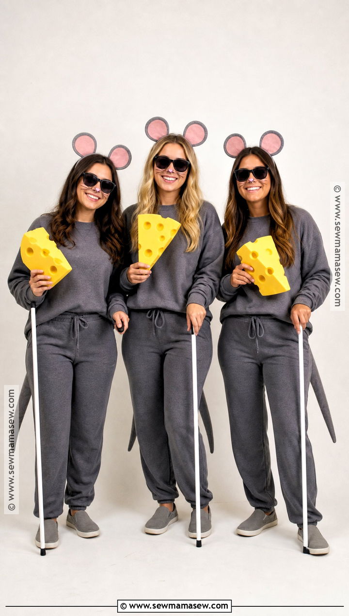 Three Blind Mice Costume - 35 3 People Costume Ideas