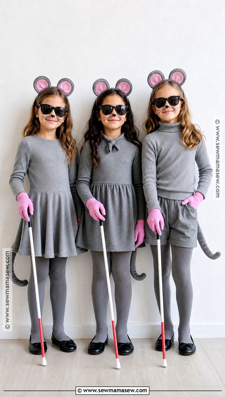 Three Blind Mice Costume - 30 3 girls halloween costumes