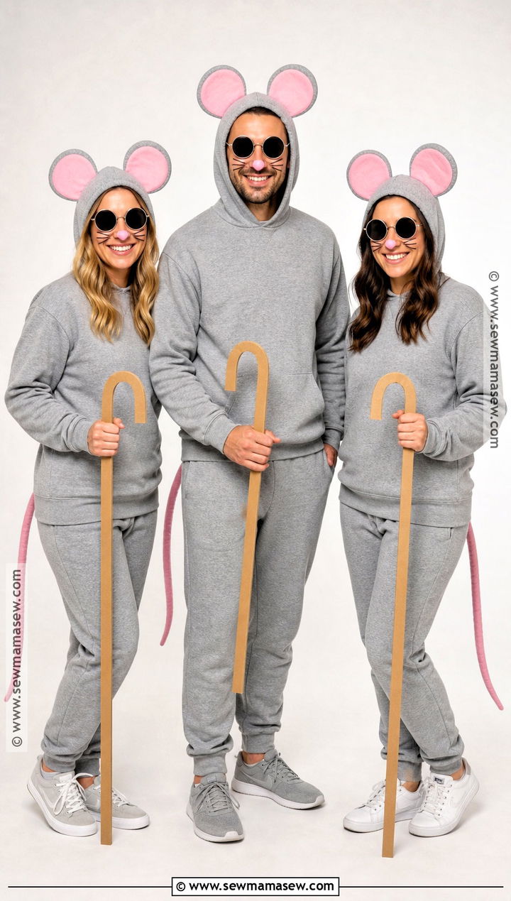 Three Blind Mice Trio Costume - 30 easy trio costumes