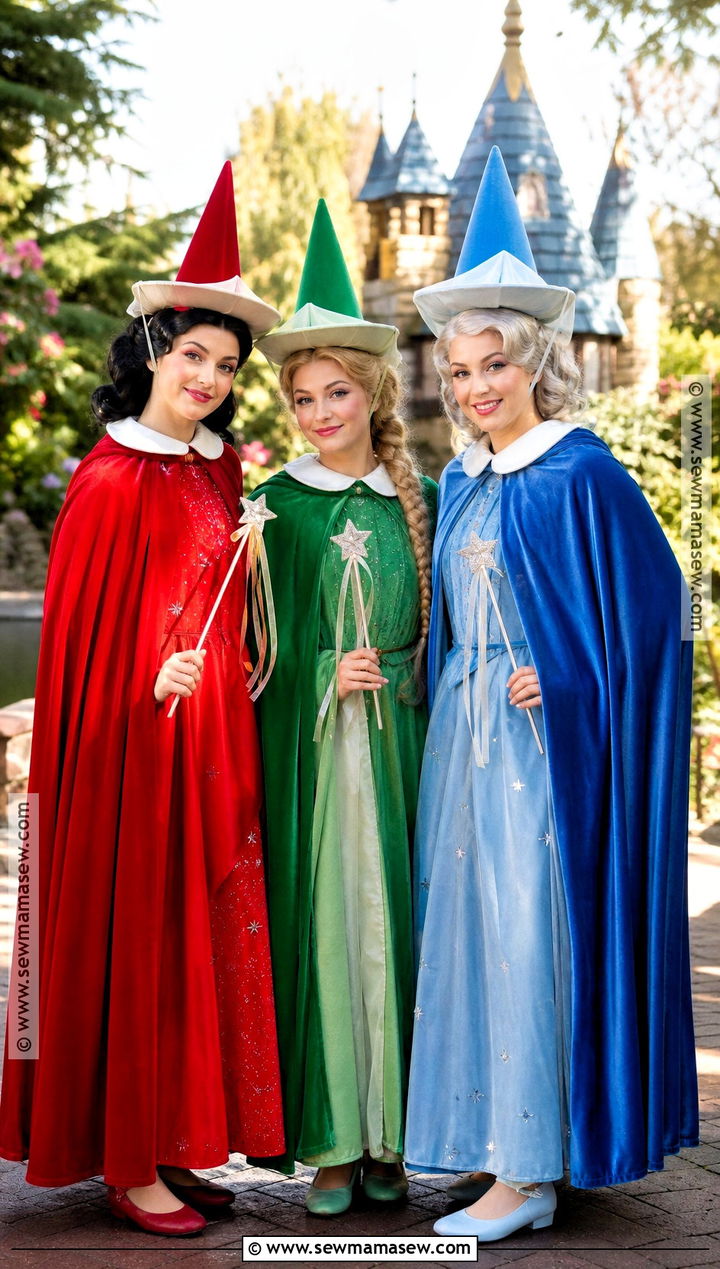Three Good Fairies Costume - 45 3 person halloween costume ideas
