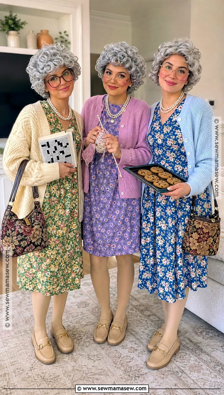 Three Grandmas Costume - 35 3 People Costume Ideas