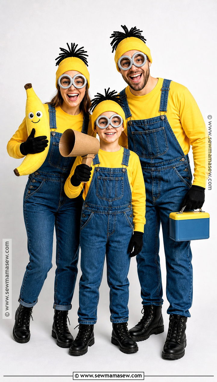 Three Minions Costume - 35 3 People Costume Ideas