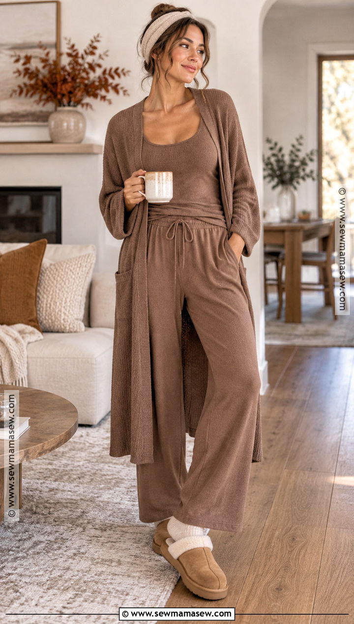 Three Piece Autumn Pyjamas - 20 Autumn Pyjamas Ideas