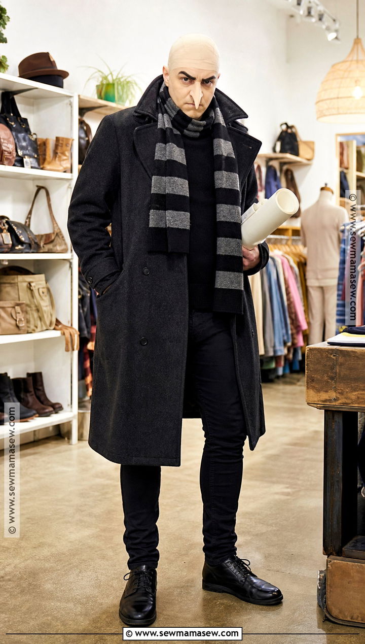 Thrift Store Gru Costume With Long Coat - 40 gru costume ideas