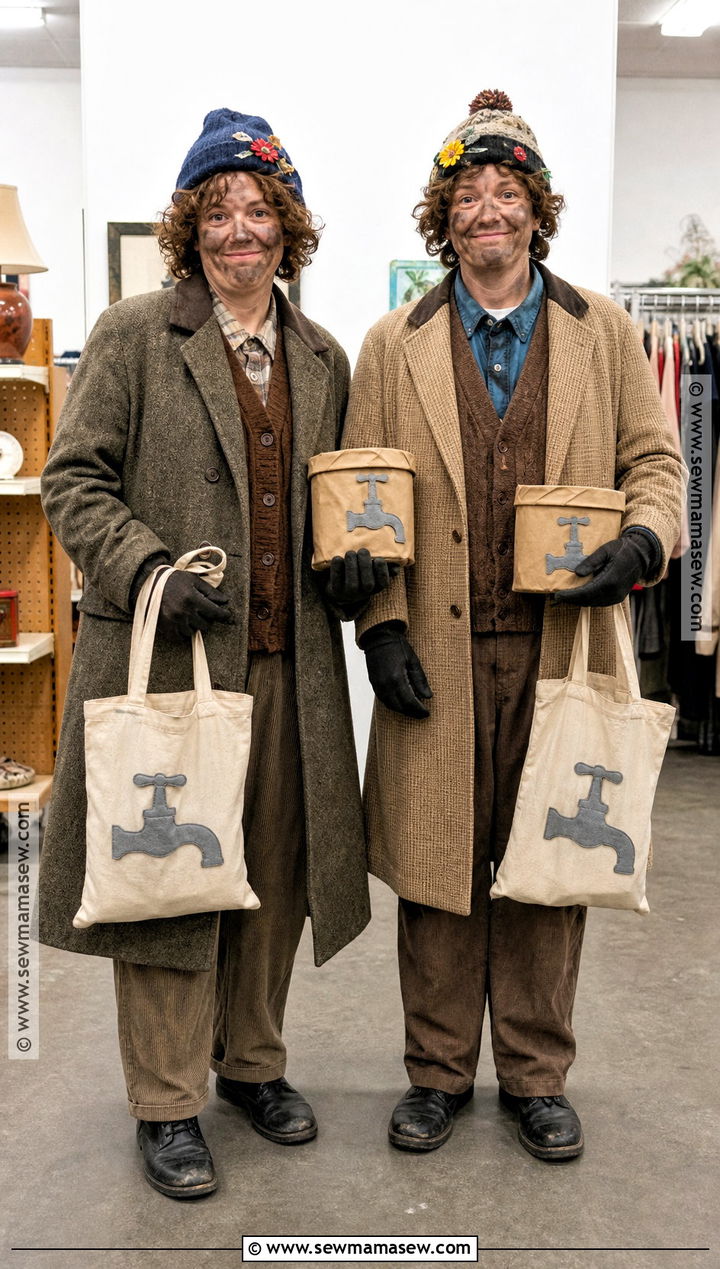 Thrift Store Harry And Marv Costume - 30 Harry And Marv Home Alone Costume Ideas