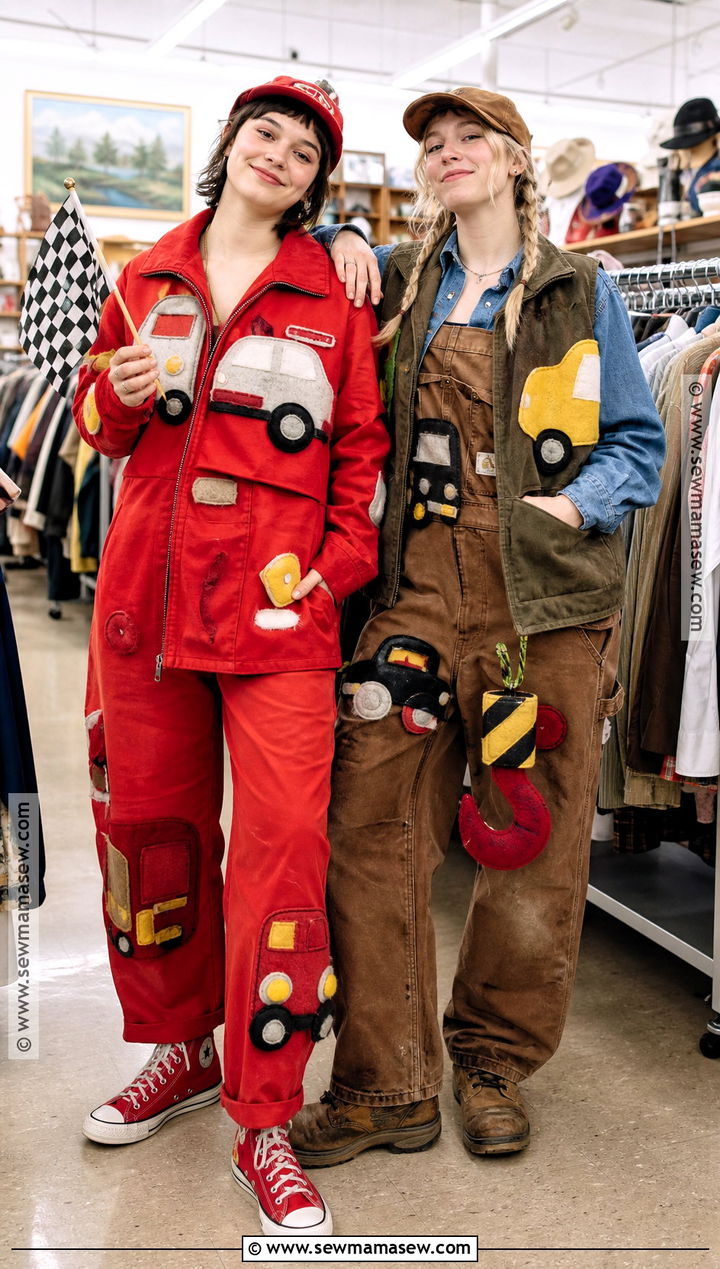 Thrift Store Lightning McQueen And Mater Costume - 35 lightning mcqueen and mater costume ideas