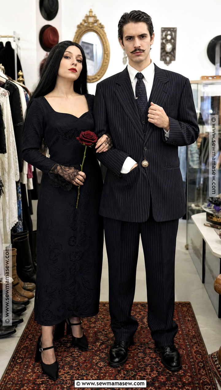 Thrift Store Morticia And Gomez Costume - 40 morticia and gomez addams costume ideas