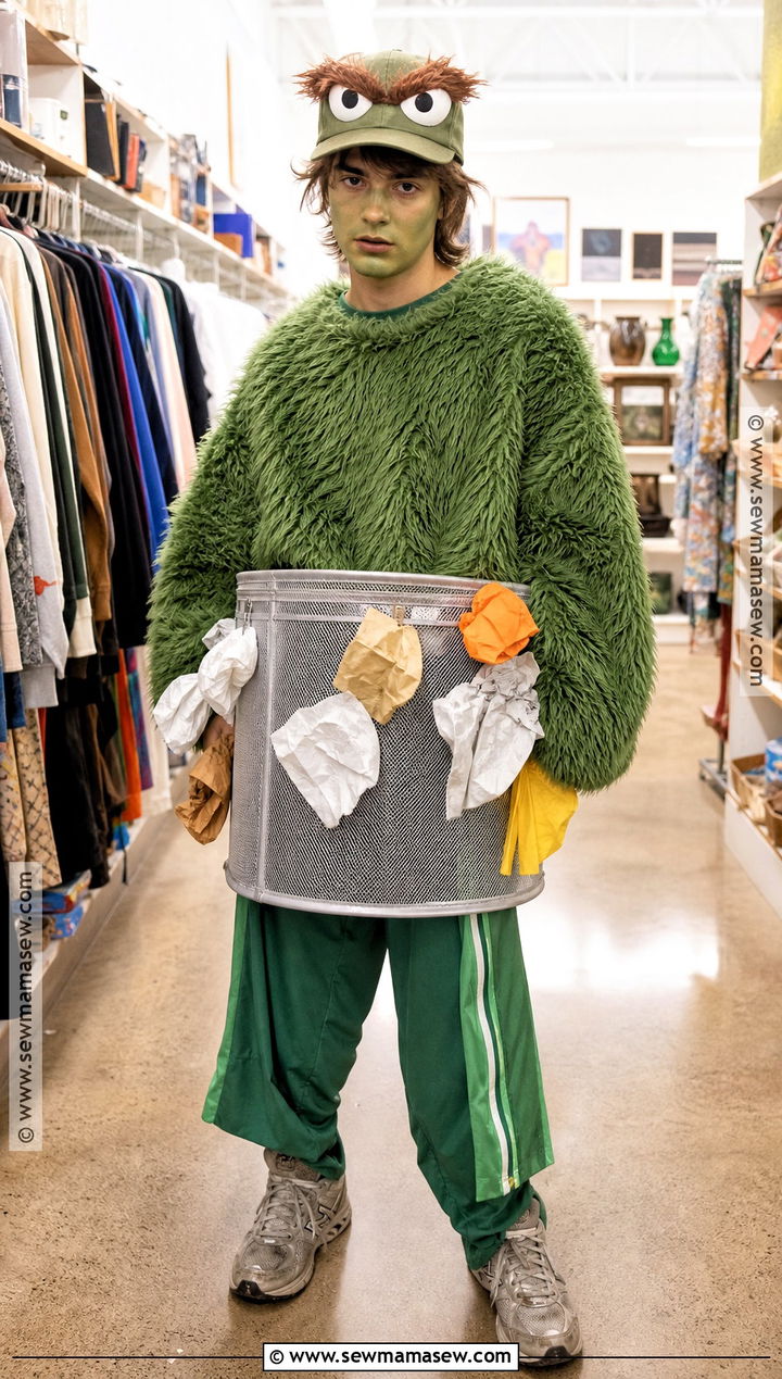 Thrift Store Oscar The Grouch Costume - 30 Oscar The Grouch Costume Ideas