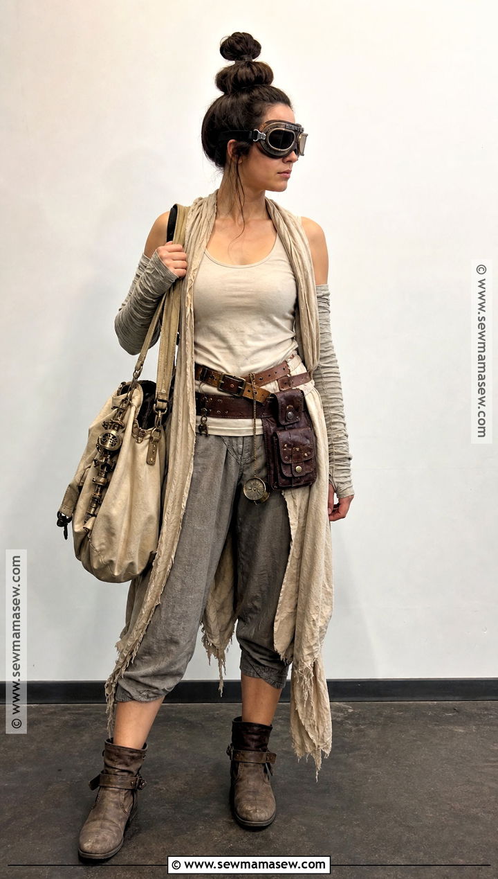 Thrift Store Rey Costume - 30 Rey Costume Ideas