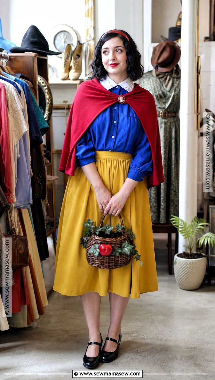 Thrift Store Snow White Costume - 40 snow white halloween costume ideas