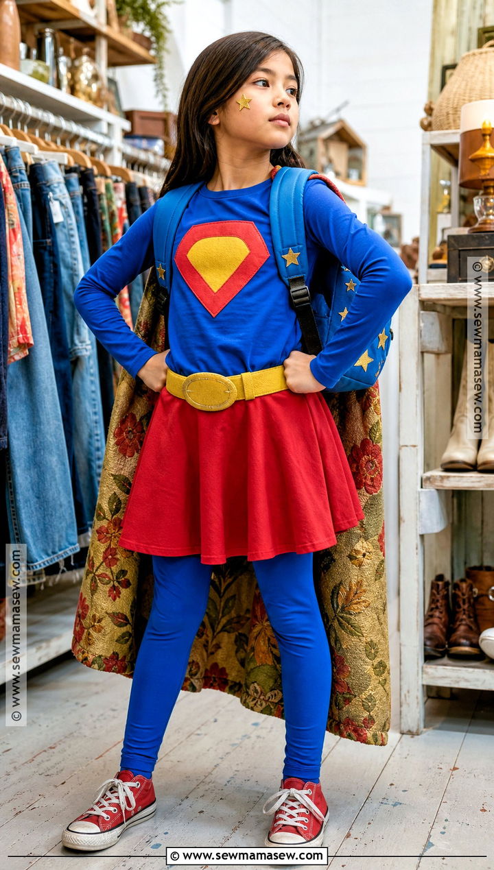 Thrift Store Superman Costume - 30 Superman Costume Ideas for Girls