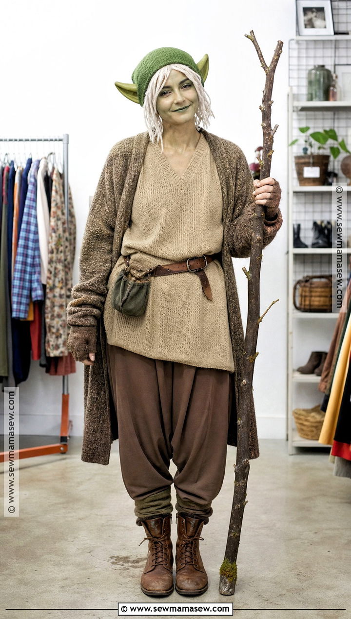 Thrift Store Yoda Costume - 35 yoda costume ideas