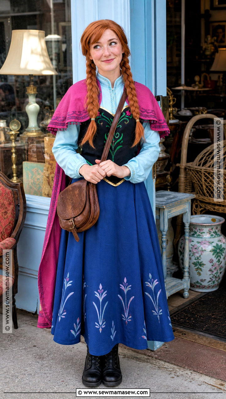 Thrifted Anna Costume - 40 anna frozen costume ideas