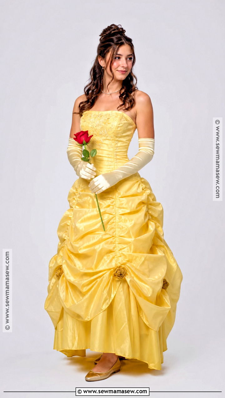 Thrifted Ballroom Belle Costume - 50 belle costume ideas