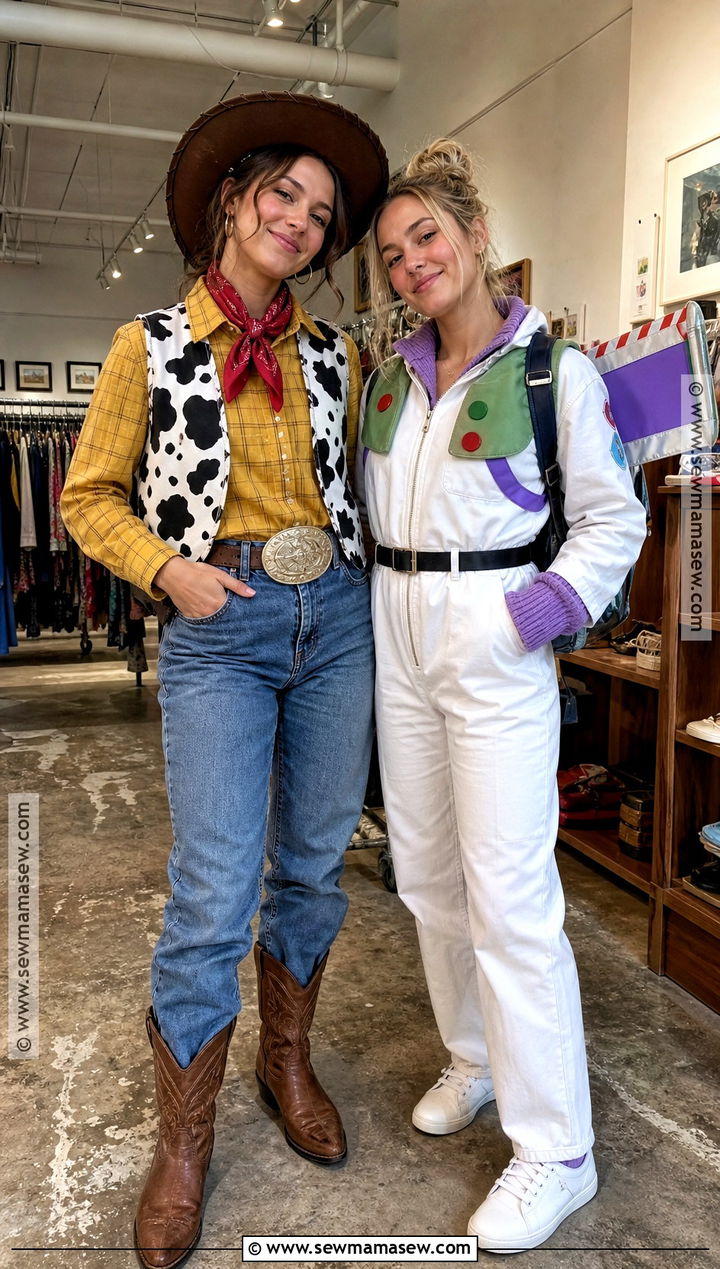Thrifted Buzz And Woody Costume - 35 buzz and woody costume ideas