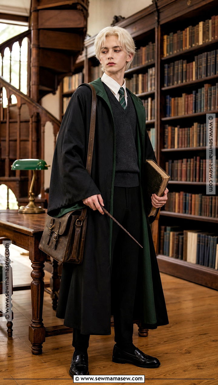 Thrifted Draco Malfoy Costume - 30 draco malfoy costume ideas