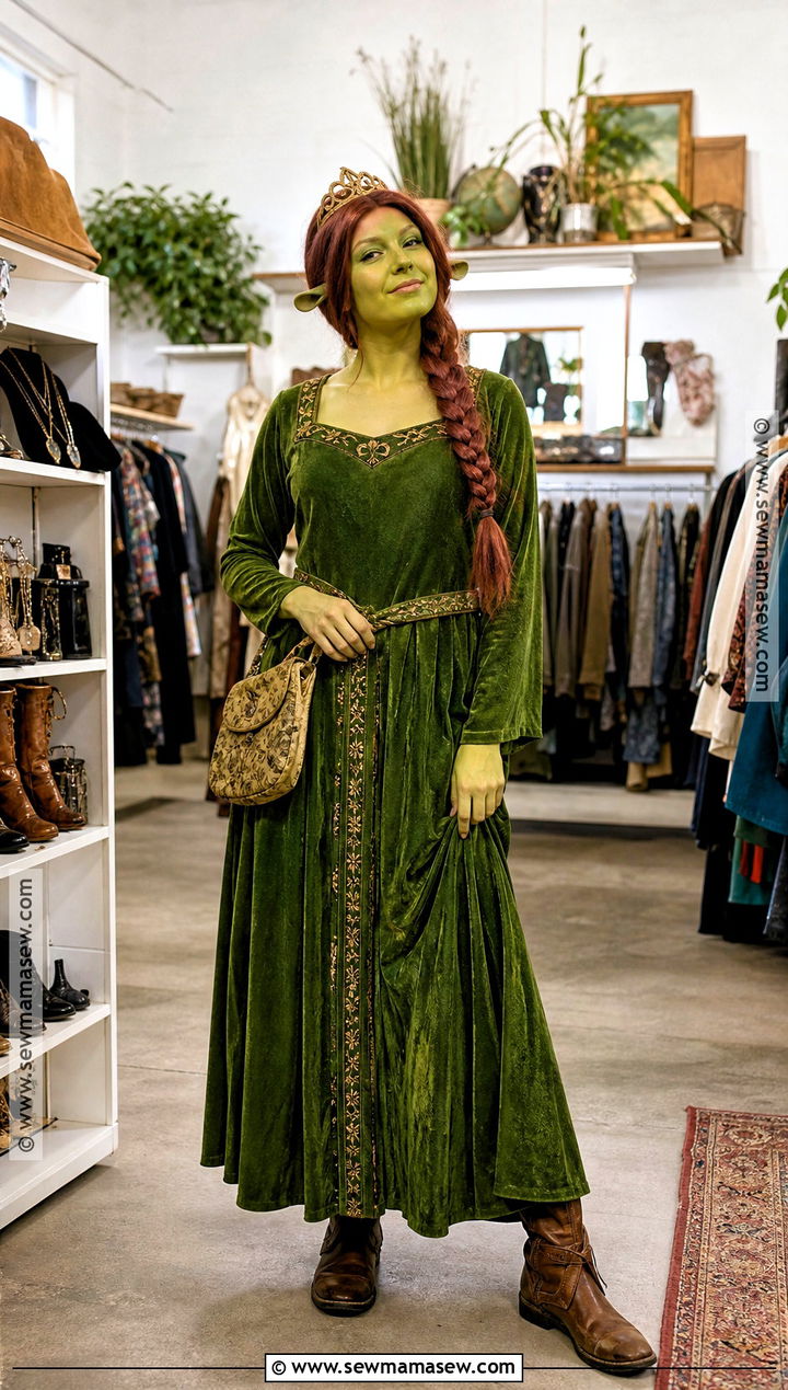 Thrifted Fiona Costume - 40 fiona costume ideas