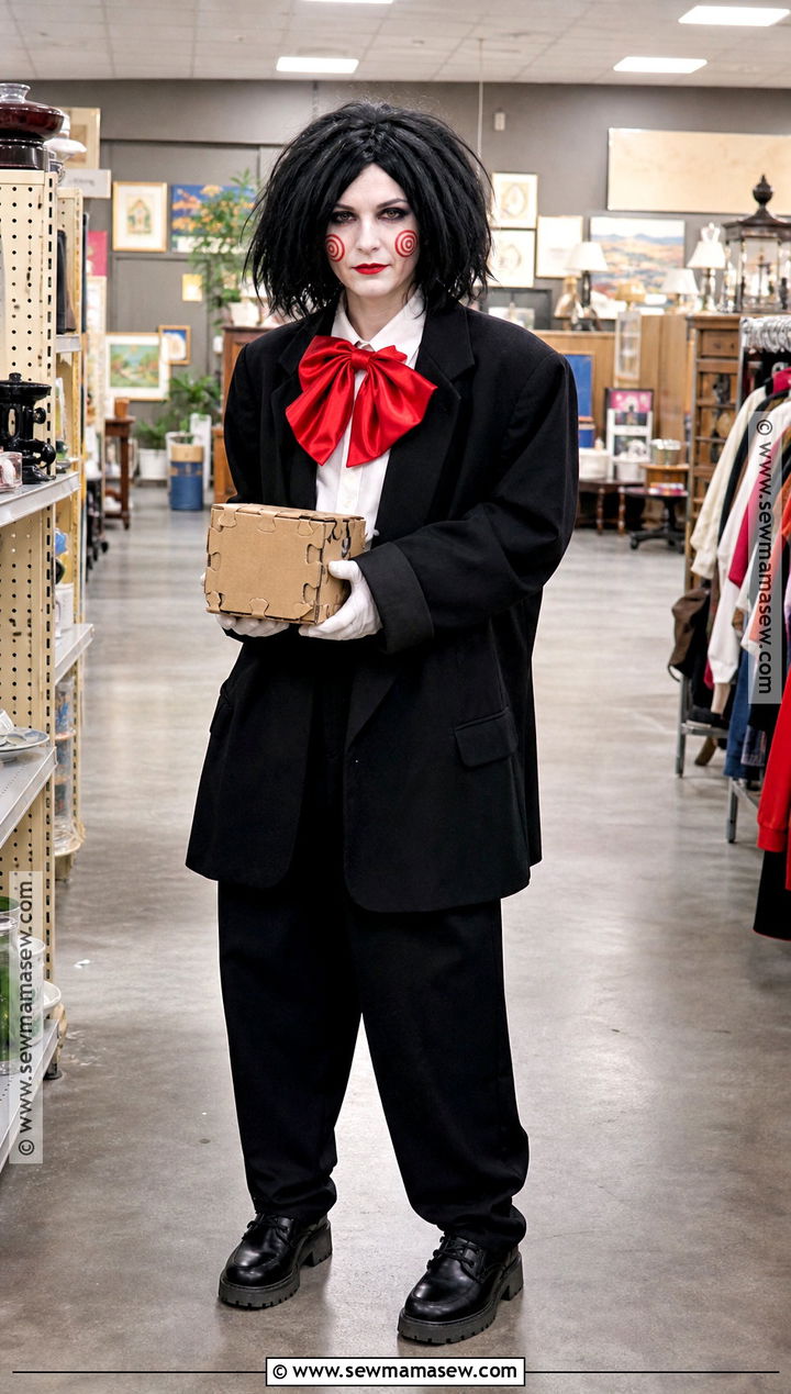 Thrifted Jigsaw Costume With Oversized Blazer - 40 jigsaw costume ideas for women