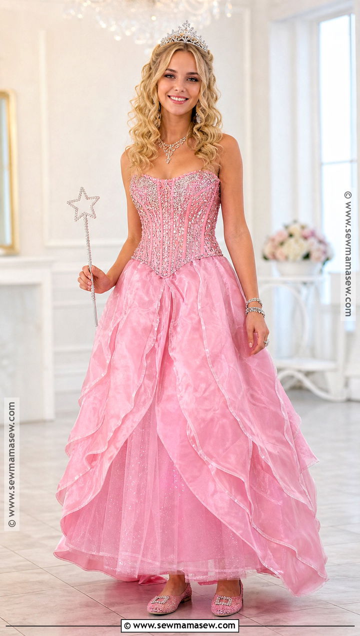 Thrifted Prom Dress Galinda Costume - 35 galinda costume ideas
