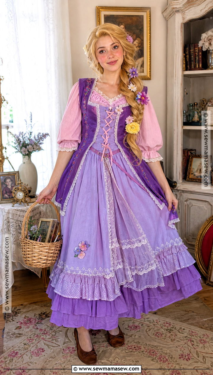 Thrifted Rapunzel Cosplay - 35 rapunzel cosplay ideas
