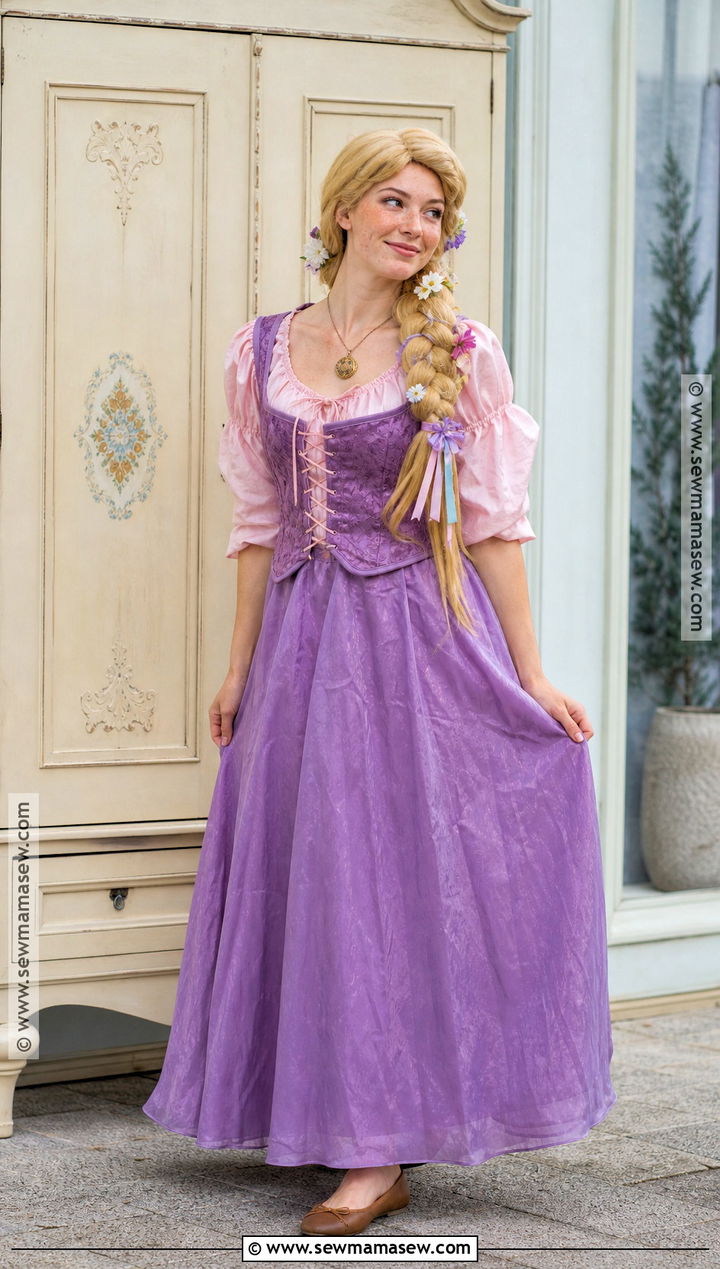 Thrifted Rapunzel Costume - 35 rapunzel costume ideas