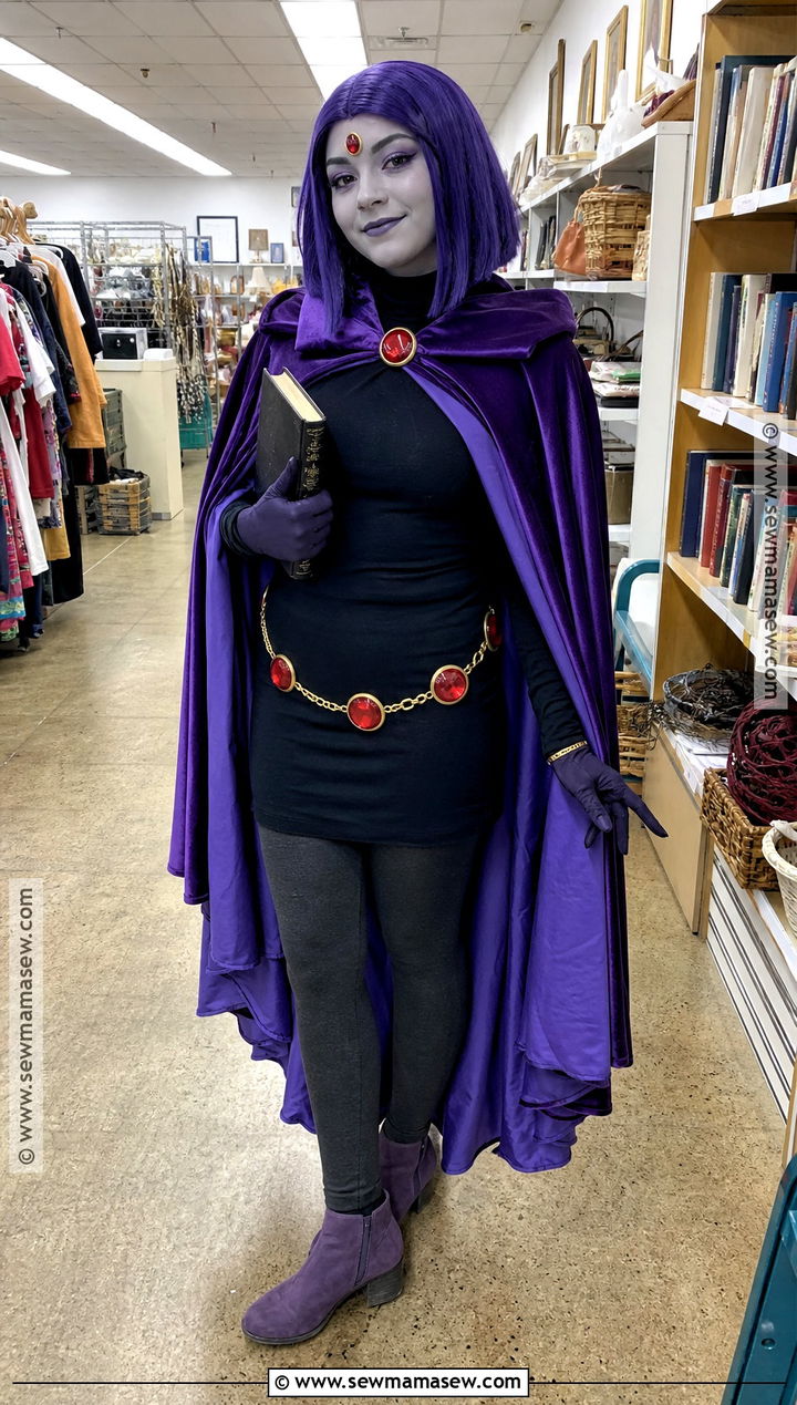 Thrifted Raven Halloween Outfit - 30 Raven Teen Titans Go Outfit Halloween Ideas