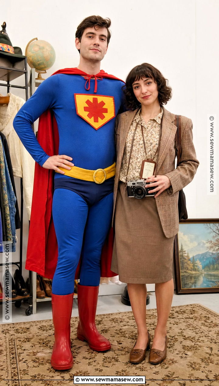 Thrifted Superman And Lois Lane Costume - 35 superman and lois lane costume ideas