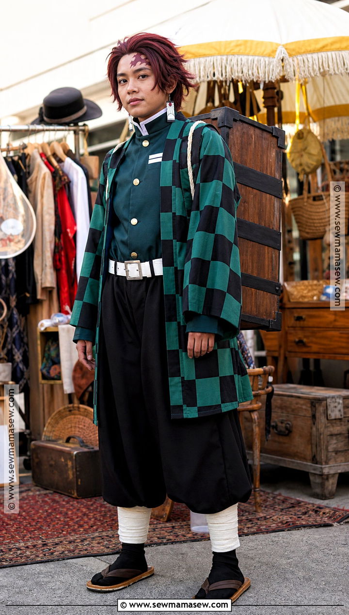 Thrifted Tanjiro Cosplay - 40 tanjiro cosplay ideas