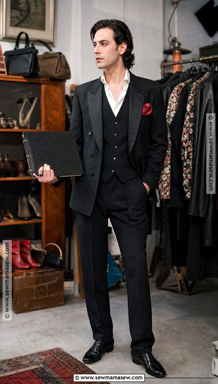 Thrifted Tuxedo Lucifer Costume - 30 Lucifer Costume Ideas