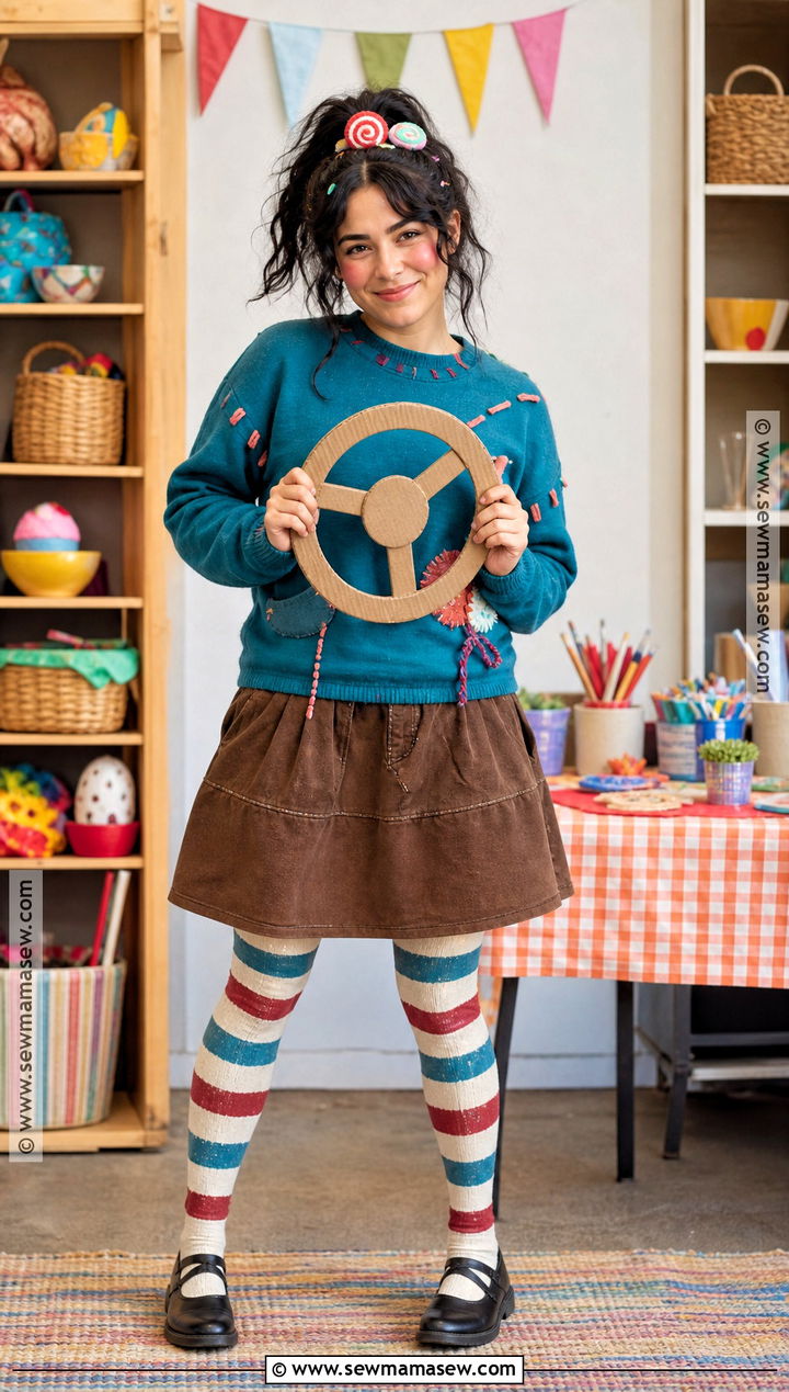 Thrifted Vanellope Costume - 30 vanellope costume ideas
