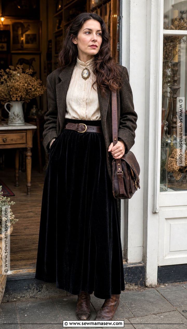 Thrifted Vintage Witch Outfit - 50 witch outfit ideas