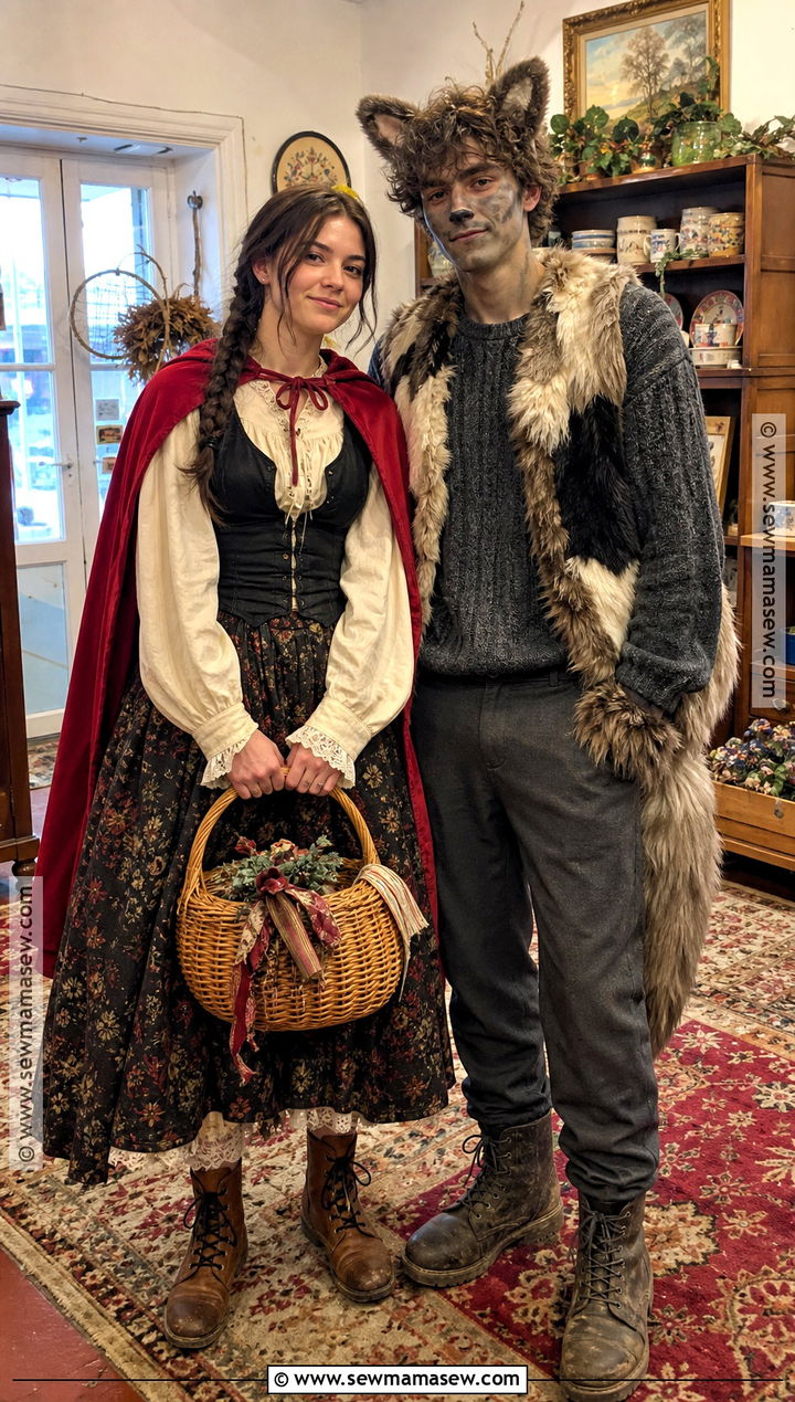 Thrifted Wolf And Little Red Riding Hood Costume - 30 Wolf And Little Red Riding Hood Costume Ideas