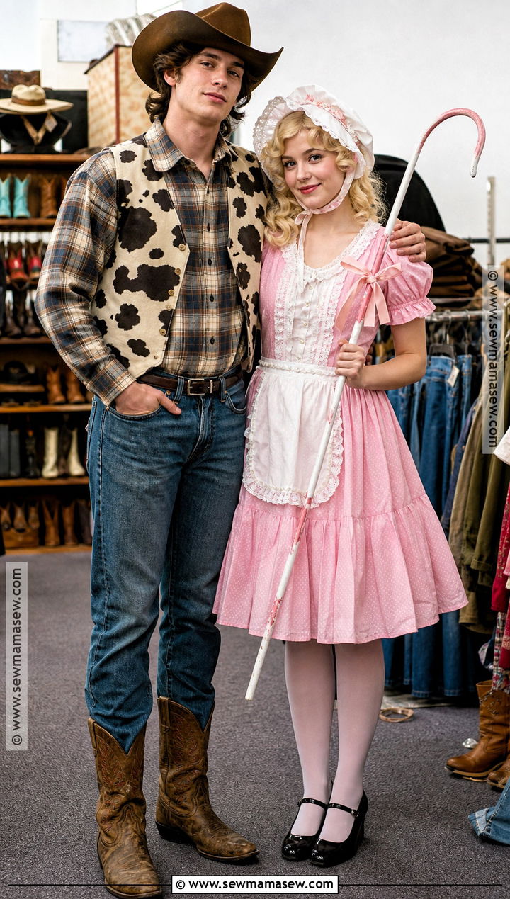 Thrifted Woody And Bo Peep Costume - 40 woody and bo peep costume ideas