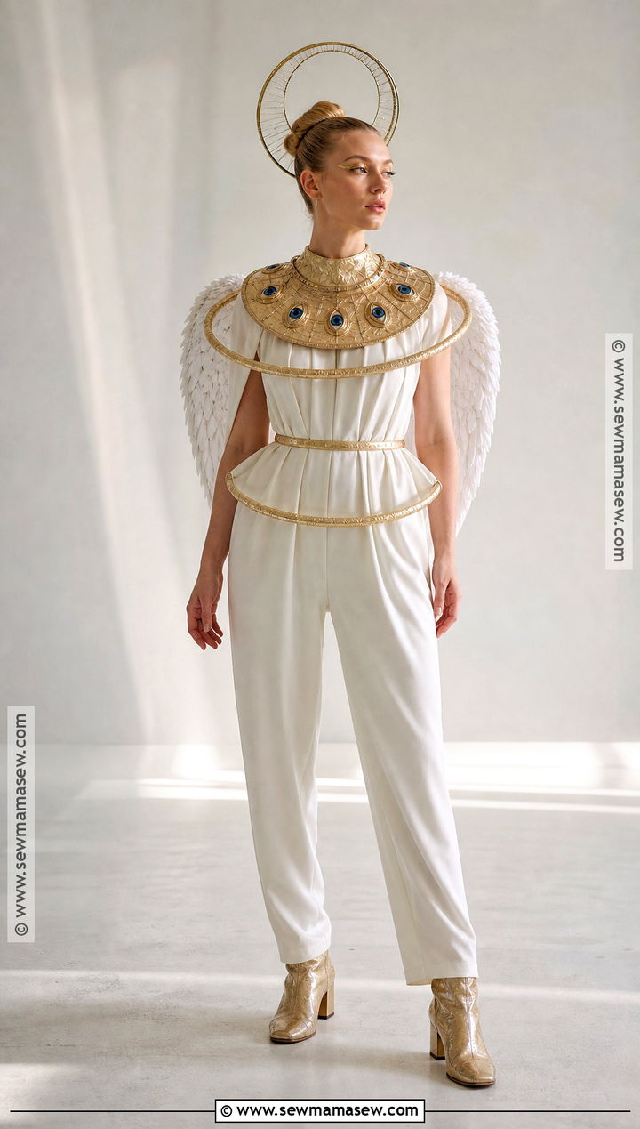 Throne Inspired Biblical Angel Costume - 30 Biblical Angel Costume Ideas