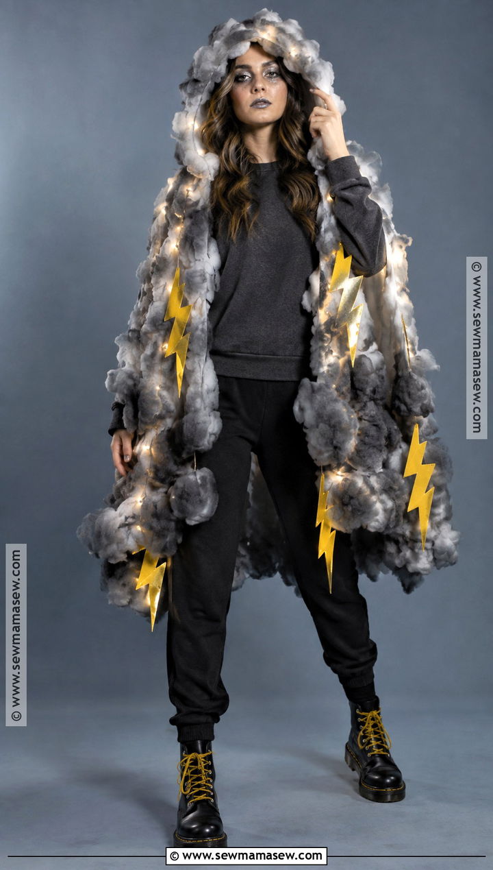 Thunderstorm Weather Costume - 30 weather costumes