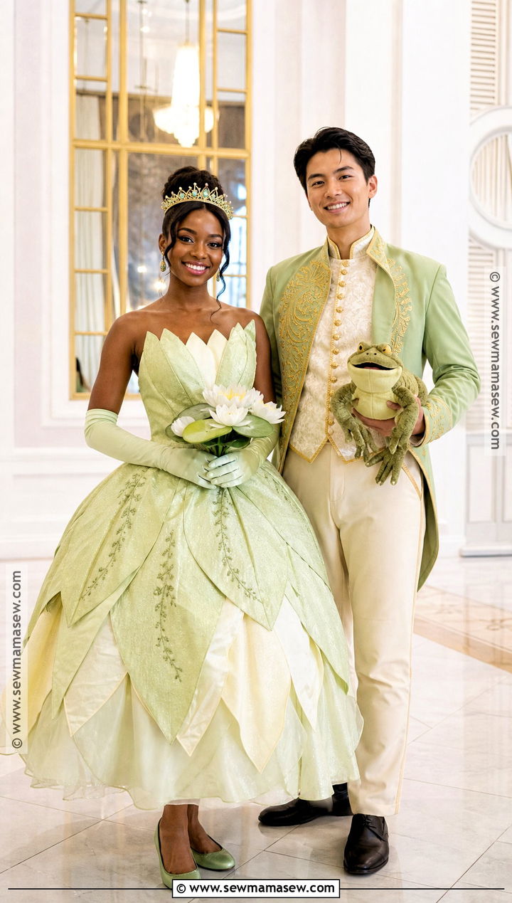 Tiana And Prince Naveen Costume - 30 movie costume ideas for couples