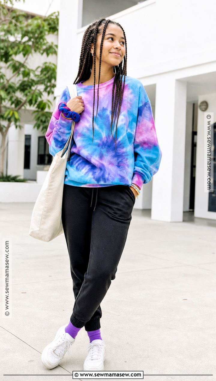 Tie Dye Day Outfit - 30 Dress Up Days For School Spirit Weeks Ideas