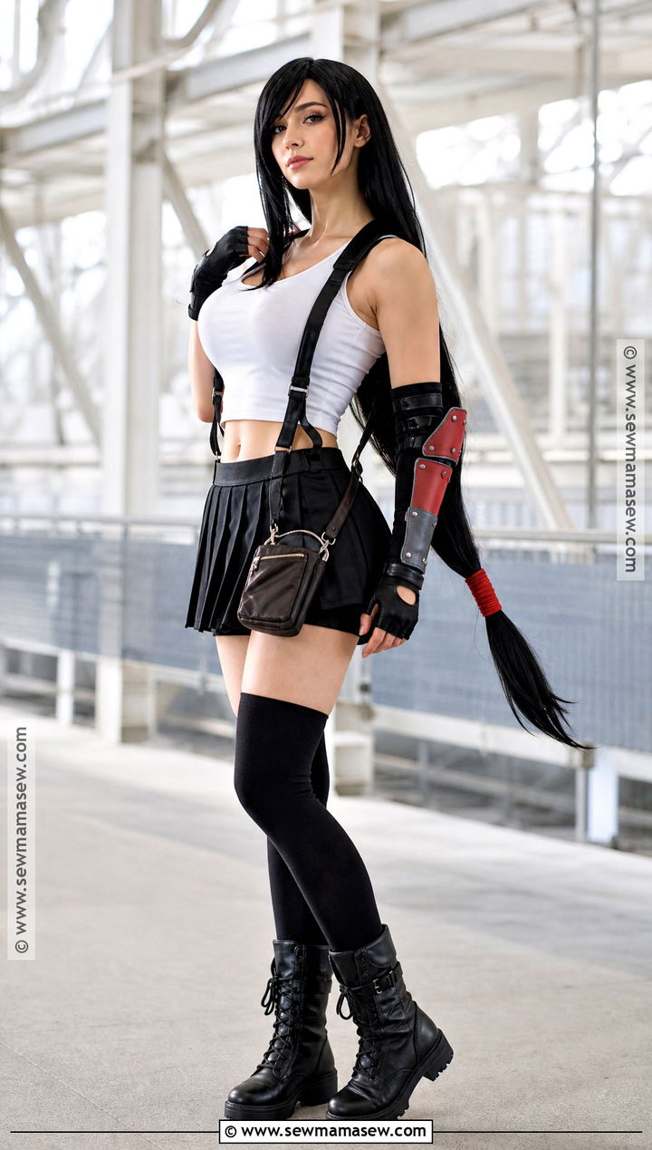 Tifa Lockhart Black Hair Cosplay - 35 black hair cosplay ideas