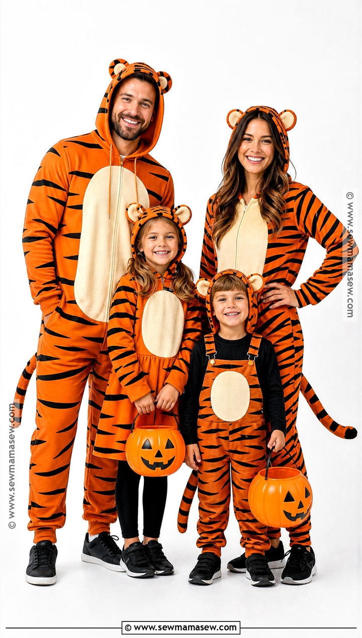 Tigger Family Costume - 30 winnie the pooh family costumes