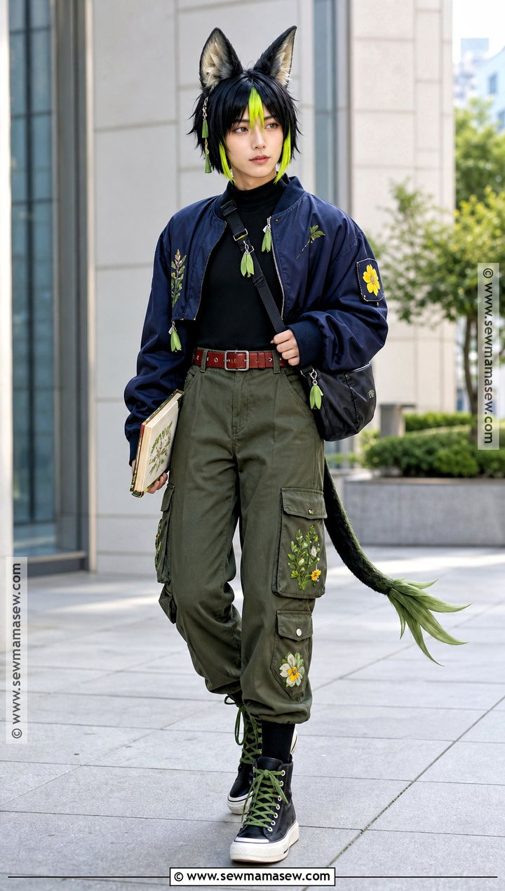 Tighnari Modern Streetwear Cosplay - 30 tighnari cosplay ideas