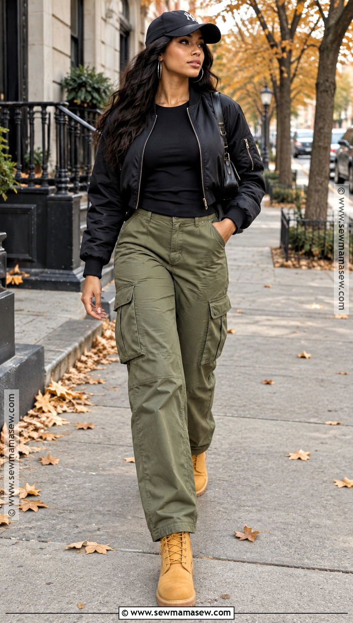 Timberland Boots With Cargo Pants - 15 timberland boots women outfit fall